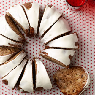 Spiced Apple-Walnut Cake with Cream Cheese Icing