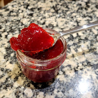 Spiced Jalapeno Cranberry Jam