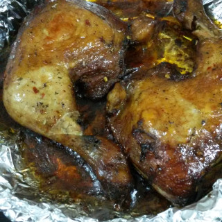 Spicy Baked Chicken Thighs