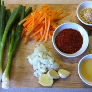 Spicy Carrot Kimchee Recipe