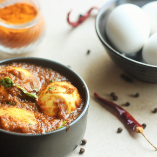 Spicy Chettinad Egg Masala Curry
