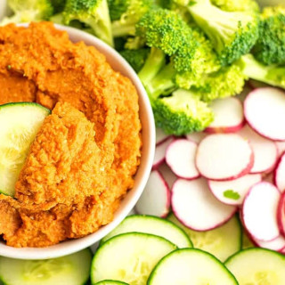 Spicy Chipotle Carrot Hummus