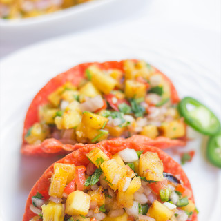 Spicy Grilled Pineapple Salsa