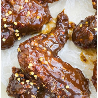 Spicy Honey BBQ Wings