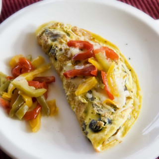 Spicy Omelette with a Sweet Twist