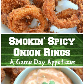 Spicy Onion Rings with Sweet Heat Dipping Sauce