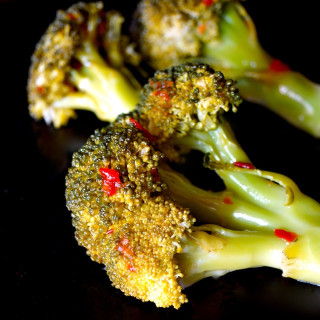 Spicy Quick Pickled Broccoli