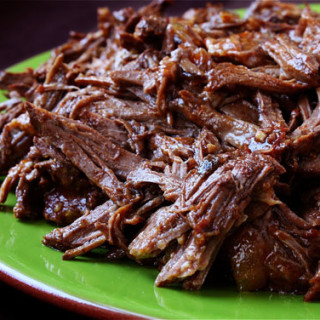 Spicy shredded beef