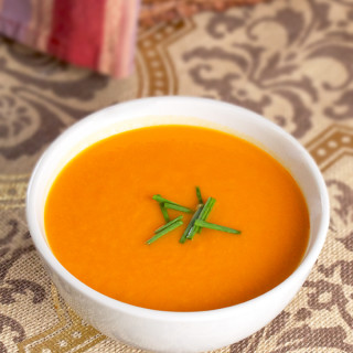 Spicy Tomato and Sweet Potato Soup