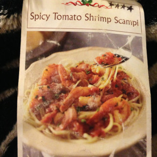 Spicy Tomato Shrimp Scampi