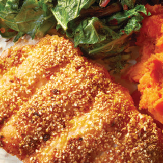 Spicy Chipotle Cornmeal-crusted Fish