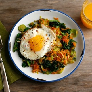 Spicy Sweet Potato and Vegetable Hash
