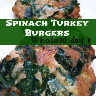Spinach Turkey Burgers