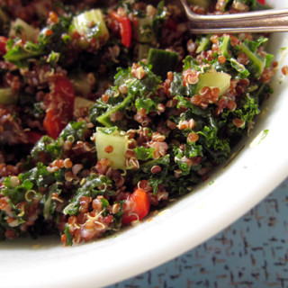 Spinach and Kale Tabbouleh