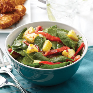 Spinach & Pineapple Salad