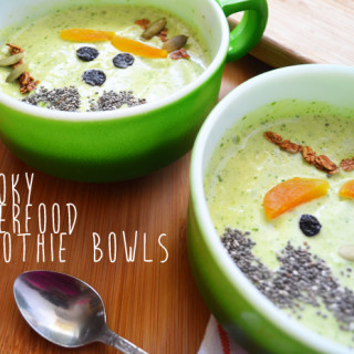 Spooky Superfood Smoothie Bowl for Halloween