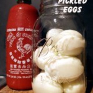 Sriracha Pickled Eggs
