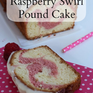 Starbucks Copycat Raspberry Swirl Pound Cake