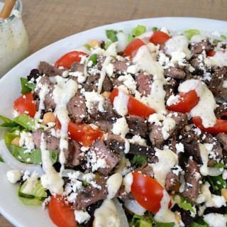 Steak Salad w/Creamy Feta Dressing