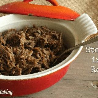 Stewed Beef in Mango &amp; Rosemary Sauce {Crock Pot, AIP, Paleo}