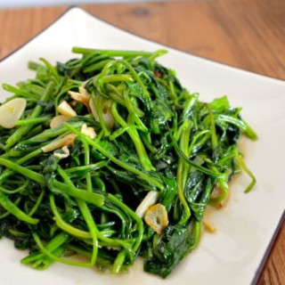 Stir Fried Water Spinach with Fermented Tofu