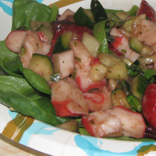 Strawberry Cucumber Salad