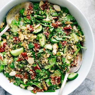 Sun Dried Tomato and Almond Couscous Salad