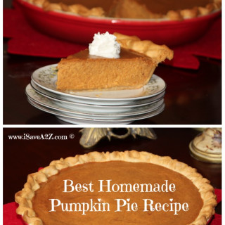 Super Easy and Part Homemade Pumpkin Pie Recipe