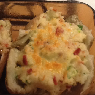 Super Stuffed Potatoes with the Works