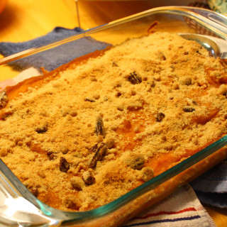 Sweet Potato Casserole With Praline Topping