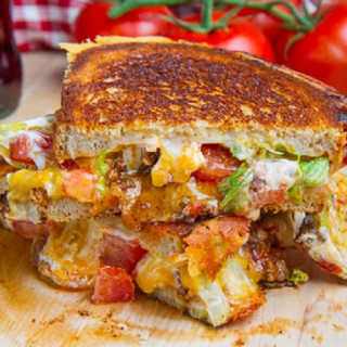 Taco Grilled Cheese Sandwich