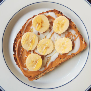 Tangy Peanut Butter and Banana Toast