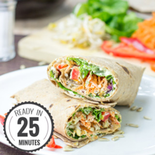 Tangy Veggie Wrap - For The Ultimate Picnic