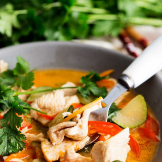 Thai Chicken Curry Coconut Soup