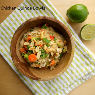 Thai Chicken Quinoa Bowls