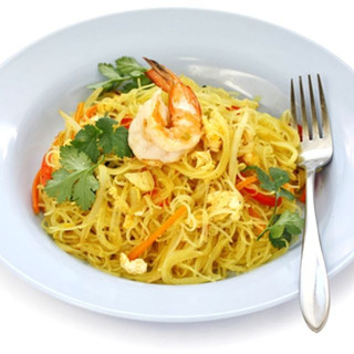 Thai Curried Noodles with Tofu