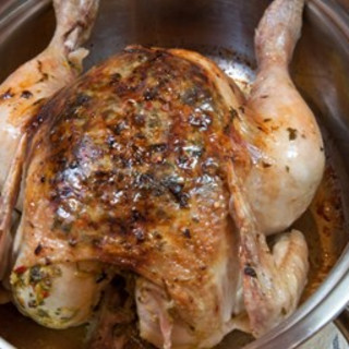 Thai flavoured roast chicken