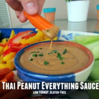 Thai Peanut Everything Sauce {Low FODMAP}
