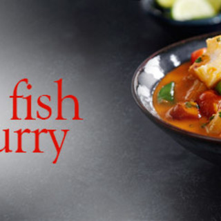 Thai red fish curry
