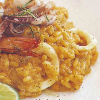 Thai seafood risotto