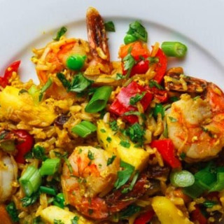 Thai spicy fried rice