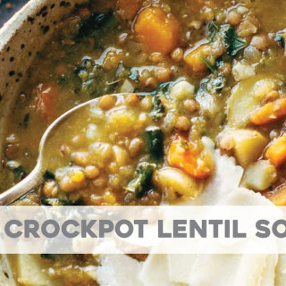 The Best Detox Crockpot Lentil Soup