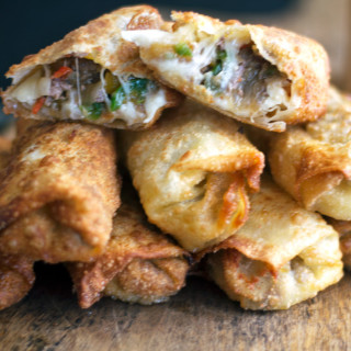 The Best Philly Cheesesteak Egg Roll Recipe