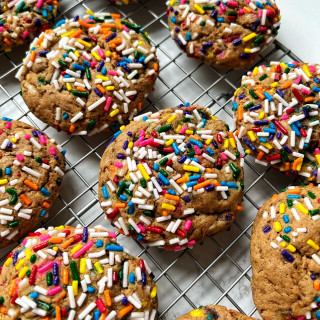 The Best Sprinkle Sugar Cookies (gluten-free)