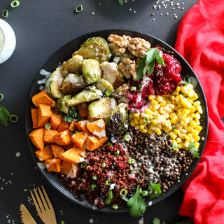 The Big Whole Foods Holiday Macro Bowl
