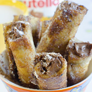 The imperfectly "perfect" Nutella French Toast Roll Ups