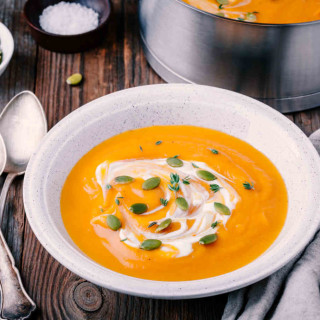 The Perfect Beginning to Fall: Golden Butternut Squash Soup