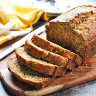 The Perfect One Bowl Whole Wheat Banana Bread