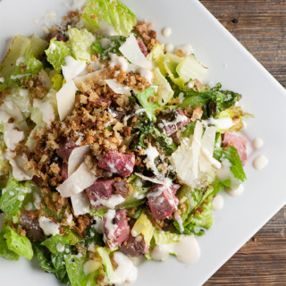 The Best Steak Caesar Salad Ever. Really.