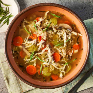 This Cozy Chicken &amp; Rice Soup Needs Just One Pot